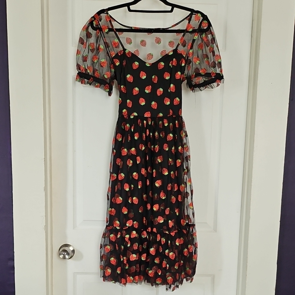 Hot Topic Strawberry Dress